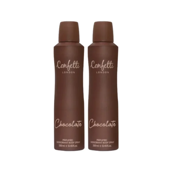 [ซื้อ1แถม1] Confetti London Body Spray - Chocolate 250ml / คอนเฟตติ ลอนดอน บอดี้ สเปรย์ - ช็อคโกแลต 250มล.