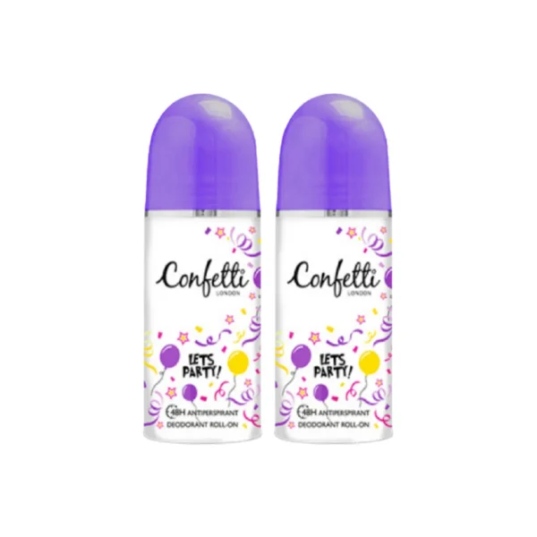 [ซื้อ1แถม1] Confetti Roll On - Let's Party 50ml / คอนเฟตติ โรลออน - เล็ตส์ ปาร์ตี้ 50มล.