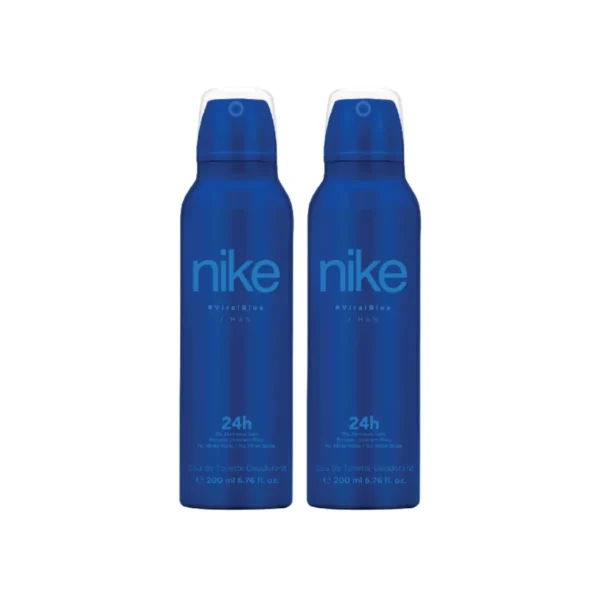 [ซื้อ1แถม1] Nike Man Deo Spray - Viral Blue 200ml / ไนกี้ สเปรย์ระงับกลิ่นกาย ชาย - ไวรัล บลู