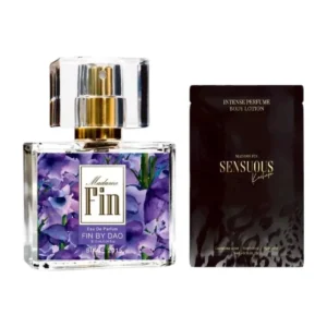 perfume-cologne-0299 Madame Fin น้ําหอมมาดามฟินรุ่นคลาสสิคขนาด 10 ml. 1 ขวด+โลชั่นขนาดพกพา ขนาด 10ml 1 ซอง (คละ) น้ําหอมม่วง 10ml.