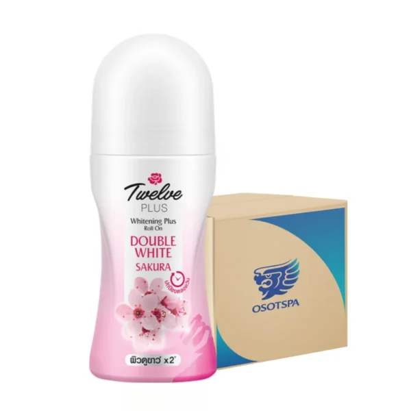 perfume-cologne-0358 ทเวล์ฟ พลัส โรลออนไวท์เทนนิ่ง Plus Double White 40ml x24