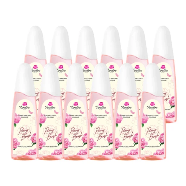 ทเวล์ฟ พลัส โคโลญจน์ Natural Peony Brush 120ml x12