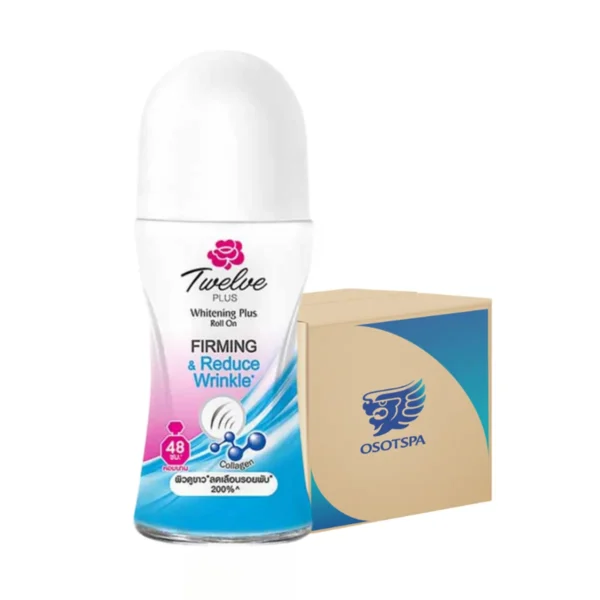 perfume-cologne-0367 ทเวล์ฟ พลัส โรลออนไวท์เทนนิ่ง Less Shave & Firm 40ml x24
