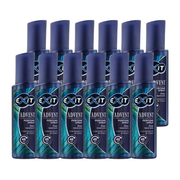 เอ็กซิท น้ําหอมระงับกลิ่นกาย Advent 90ml x12