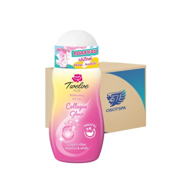 perfume-cologne-0388 ทเวล์ฟ พลัส โรลออนไวท์เทนนิ่ง Collagen Glow 32.5ml x24