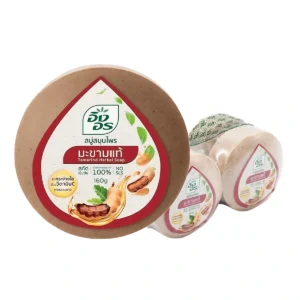 personal-care-0007 อิงอร สบู่ก้อนสมุนไพร สูตรมะขามแท้ 160 ก. x 4