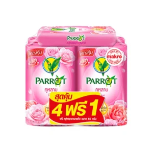 แพรอท สบู่ก้อน กลิ่นกุหลาบ 105 ก. x 4