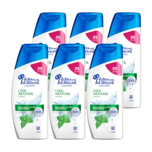 personal-care-0030 เฮดแอนด์โชว์เดอร์ แชมพู คูลเมนทอล 60 มล. x 6