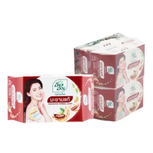 personal-care-0034 อิงอร สบู่สมุนไพร สูตรมะขามแท้ 85 ก. x 4