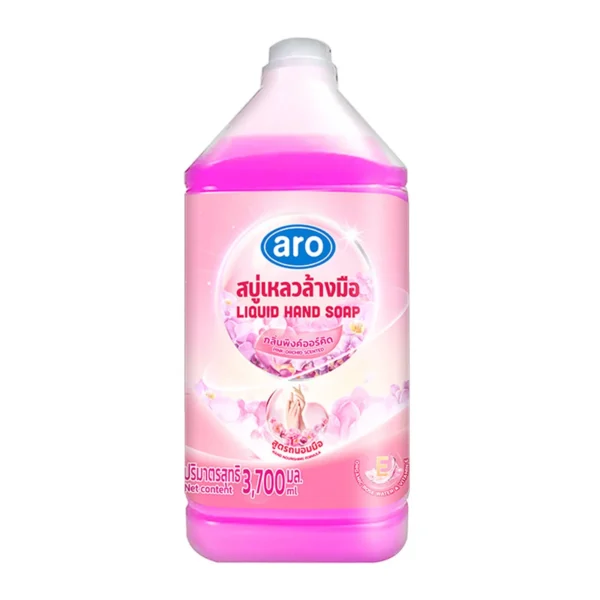 เอโร่ สบู่เหลวล้างมือ กลิ่นพิ้งค์ออร์คิด 3.7 ล.