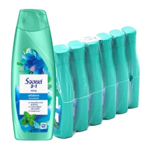 personal-care-0083 รีจอยส์ แชมพู แอนตี้ แดนดรัฟ 3อิน1 สูตรขจัดรังแค 60 มล. x 6