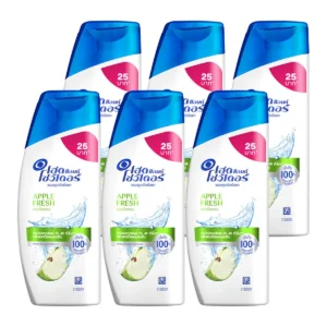 personal-care-0084 เฮดแอนด์โชว์เดอร์ แอปเปิ้ล เฟรช แชมพู 65 มล. x 6