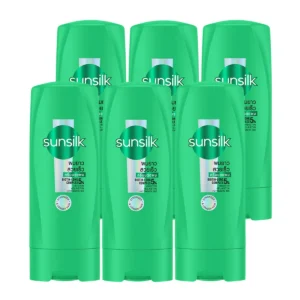 personal-care-0091 ซันซิล ครีมนวดผม สูตรเฮลธีเออร์ แอนด์ ลอง สีเขียว 60 มล. x 6