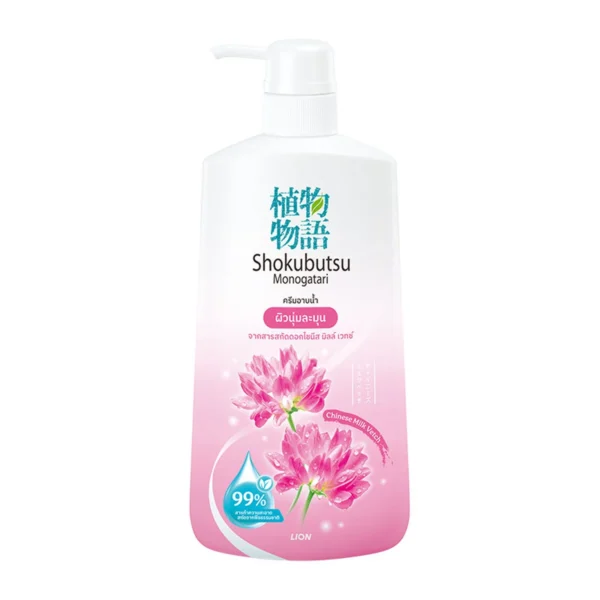 personal-care-0103 โชกุบุสซึ ครีมอาบน้ํา สูตรไชนีส มิลค์ เวทช์ ผิวนุ่มชุ่มชื่น 400 มล.