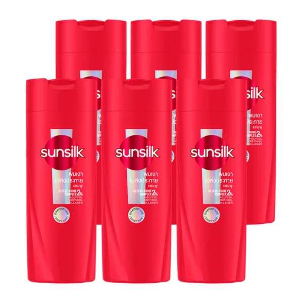personal-care-0121 ซันซิล แชมพูสระผม ไดมอนด์ ไชน์ 60 มล. x 6