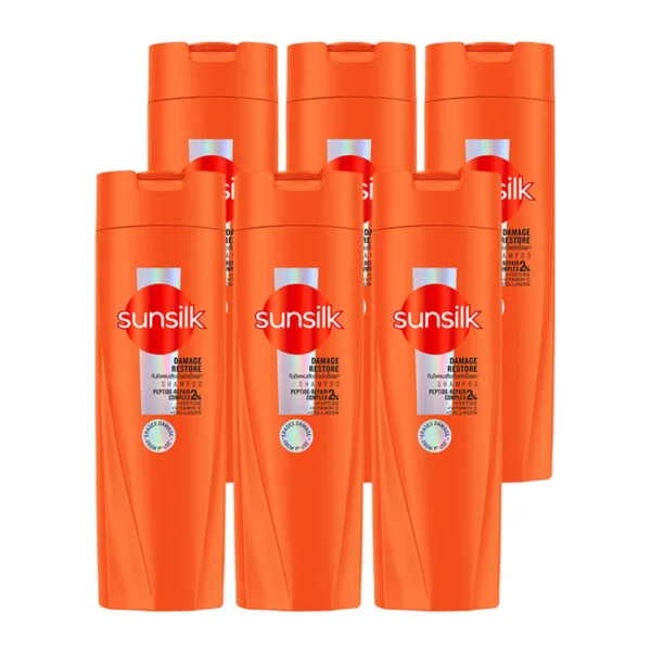 personal-care-0153 ซันซิล แชมพู สีส้ม 120 มล. x 6
