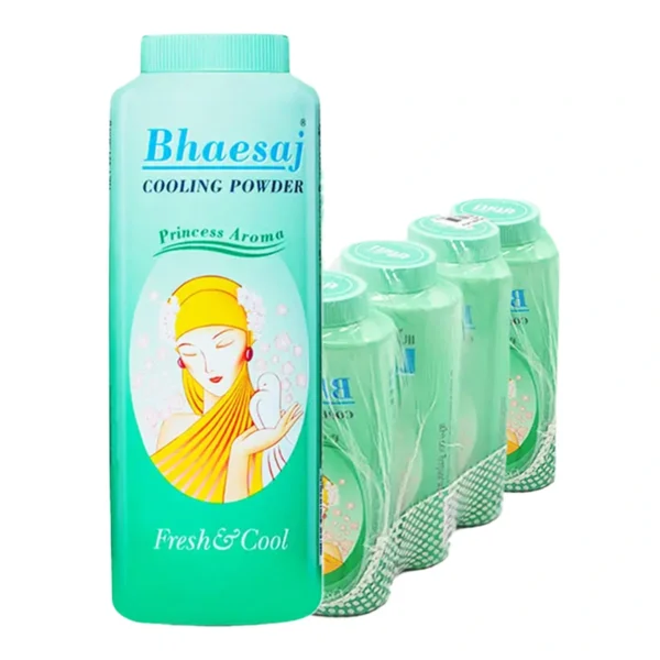 personal-care-0159 เภสัช แป้งเย็น กลิ่นปริ๊นเซส 100 ก. x 6