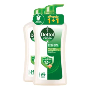 personal-care-0242 เดทตอล เจลอาบน้ําแอนตี้แบคทีเรีย สูตรออริจินัล 450 มล. x 1+1
