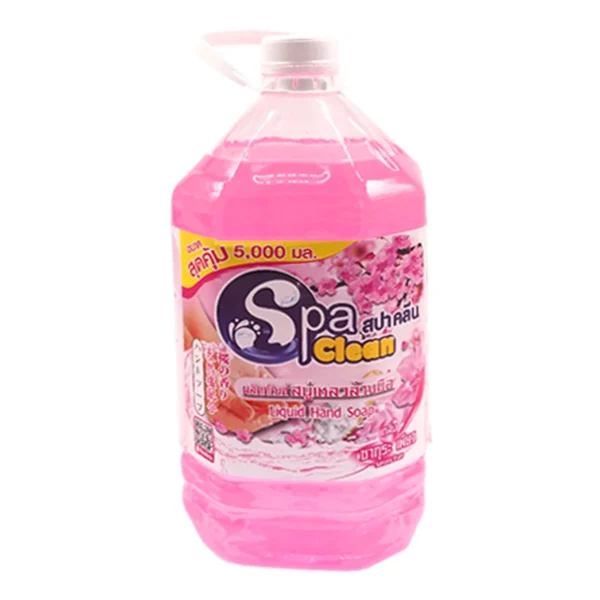 personal-care-0250 สปาคลีน สบู่เหลวล้างมือ กลิ่นซากุระ ขนาด 5,000 มล.