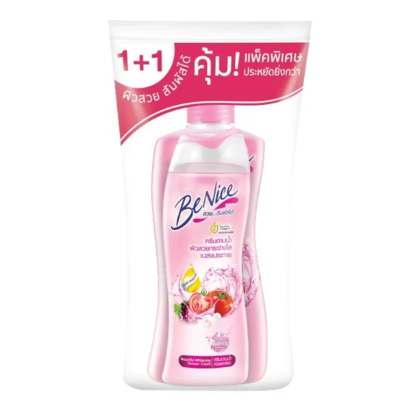 personal-care-0254 บีไนซ์ ครีมอาบน้ํา บิวตี้ฟูล ไวท์เทนนิ่ง 400+170 มล.
