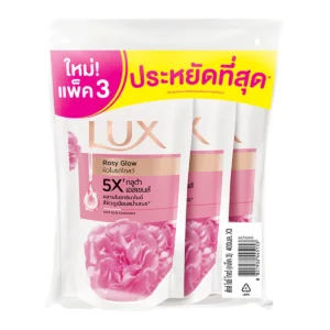 personal-care-0340 ลักส์ ครีมอาบน้ํา ซอฟโรส รีฟิล 350 มล. x 3