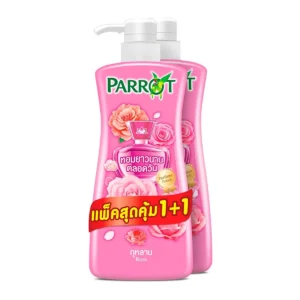 personal-care-0341 แพรอท ครีมอาบน้ํา กลิ่นกุหลาบ 450 มล. x 1+1