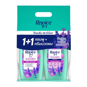 personal-care-0372 รีจอยส์ แชมพู+ครีมนวดผม ลาเวนเดอร์ 325 มล. x 1+1
