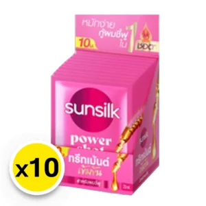 personal-care-0384 ซันซิล พาวเวอร์ชอต ทรีตเมนต์ สมูท รีวีล 20 มล. x 10