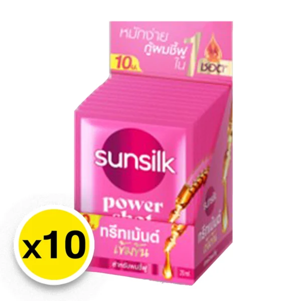 personal-care-0384 ซันซิล พาวเวอร์ชอต ทรีตเมนต์ สมูท รีวีล 20 มล. x 10