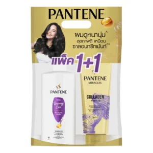 แพนทีน โททัล แดมเมจ แคร์ ชุดแชมพูพร้อมครีมนวดผม 270 มล. x 1+1