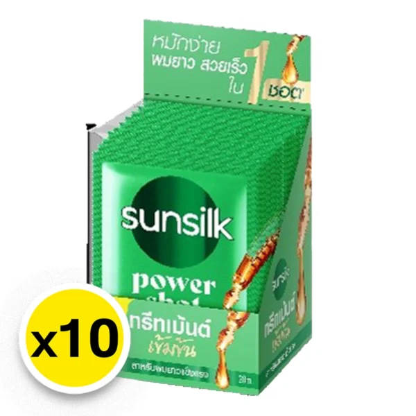 personal-care-0398 ซันซิล พาวเวอร์ชอต ทรีทเม้นต์ สตรอง เลงธ์ 20 มล. x 10