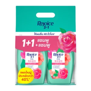 personal-care-0458 รีจอยส์ ดูโอแชมพู เจจูโรส 500 มล. x 1+1