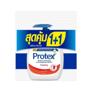 โพรเทคส์ สบู่เหลวล้างมือ แฟมิลี่ 250 มล. 1+1