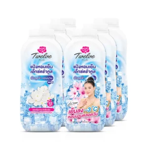 personal-care-0495 ทเวลฟ์ พลัส แป้งเย็น เอ็กซ์ตร้าคูล สูตรเย็นสุดขั้้ว 140 ก. x 5+1