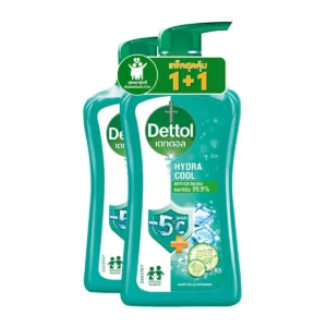 personal-care-0496 เดทตอล เจลอาบน้ํา ไฮดร้า คูล 500 มล. x 1+1