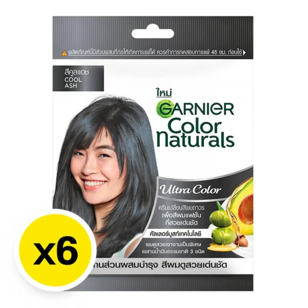 personal-care-0500 การ์นิเย่ เมน แชมพู เบอร์ 3.0 20 มล. x 6
