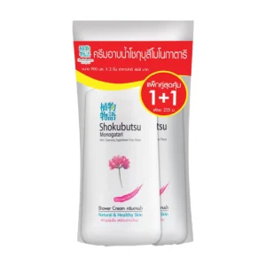 personal-care-0515 โชกุบุสซึ ครีมอาบน้ํา สูตรไชนีส มิลค์ เวทช์ ผิวนุ่มชุ่มชื่น 900 มล. x 1+1