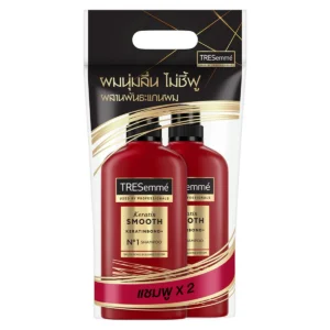 personal-care-0541 เทรซาเม่ แชมพู เคราตินสมูท 370 มล. x 1+1