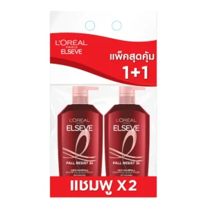 ลอรีอัล เอลแซฟ แชมพูความงาม ฟอล รีชีสท์ 400 มล. x 2