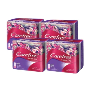 personal-care-0575 แคร์ฟรี แผ่นอนามัย ซุปเปอร์ดราย ชาวเวอร์เฟรช 40 ชิ้น x 4