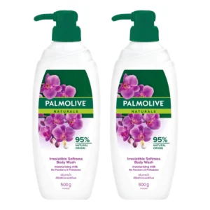 personal-care-0580 ปาล์มโอลีฟ ครีมอาบน้ํา อีรีซิสทิเบิล ซอฟท์เนส 500 ก. x 2