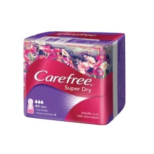 personal-care-0589 แคร์ฟรี แผ่นอนามัย ซุปเปอร์ดราย ชาวเวอร์ เฟรช 40 ชื้น