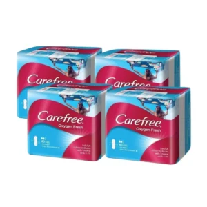 personal-care-0604 แคร์ฟรี แผ่นอนามัย ออกซิเจน เรคกูล่า 40 ชิ้น x 4