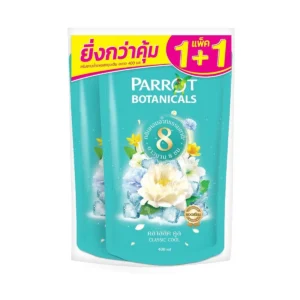 แพรอท ครีมอาบน้ํา โบตานิคอล คลาสสิค คูลลิ่ง รีฟิล 400 มล. 1+1