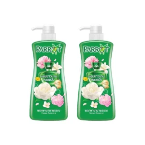 personal-care-0619 แพรอท ครีมอาบน้ํา พฤกษานานาพรรณ สีเขียว 450 มล. x 2