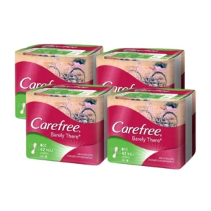 personal-care-0620 แคร์ฟรี แผ่นอนามัย แบร์ลี่ แดร์ อโล 42 ชิ้น x 4