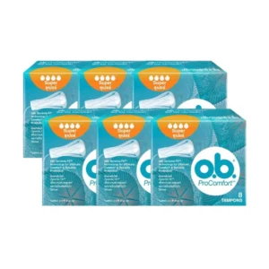 personal-care-0623 โอบี ซูเปอร์ โปรคอมฟอร์ท 8 ชิ้น x 6