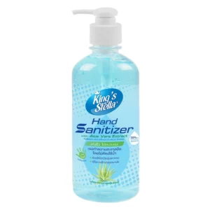personal-care-0629 Kings Stella เจลล้างมือ แอลกอฮอล์ แฮนด์ แซนิไทเซอร์ วิท อโลเวร่า เอ็กซ์แทรค 450ml. Original