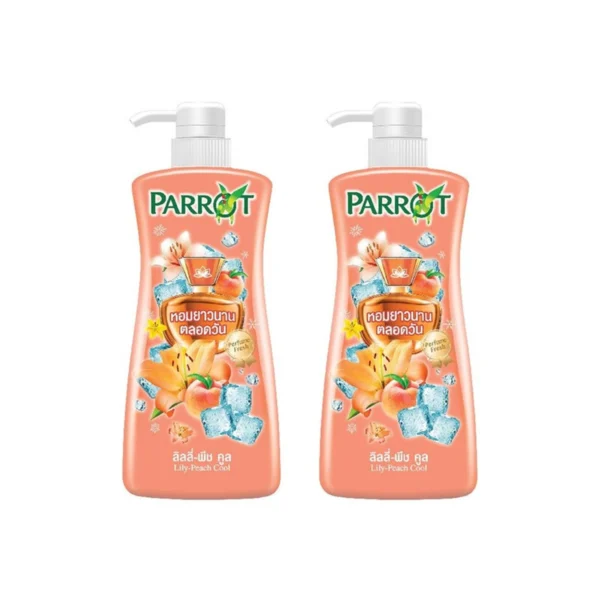 personal-care-0633 แพรอท ครีมอาบน้ํา ลิลลี่ พีช คูล 450 มล. x 2