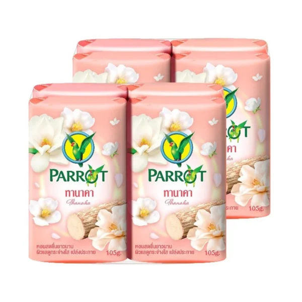 personal-care-0641 แพรอท สบู่พฤกษานกแก้ว ทานาคา 105 ก. x 2
